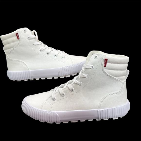 Levi's Womens Canvas Hightop Fashion Sneaker Shoe Size 9 - Picture 2 of 12